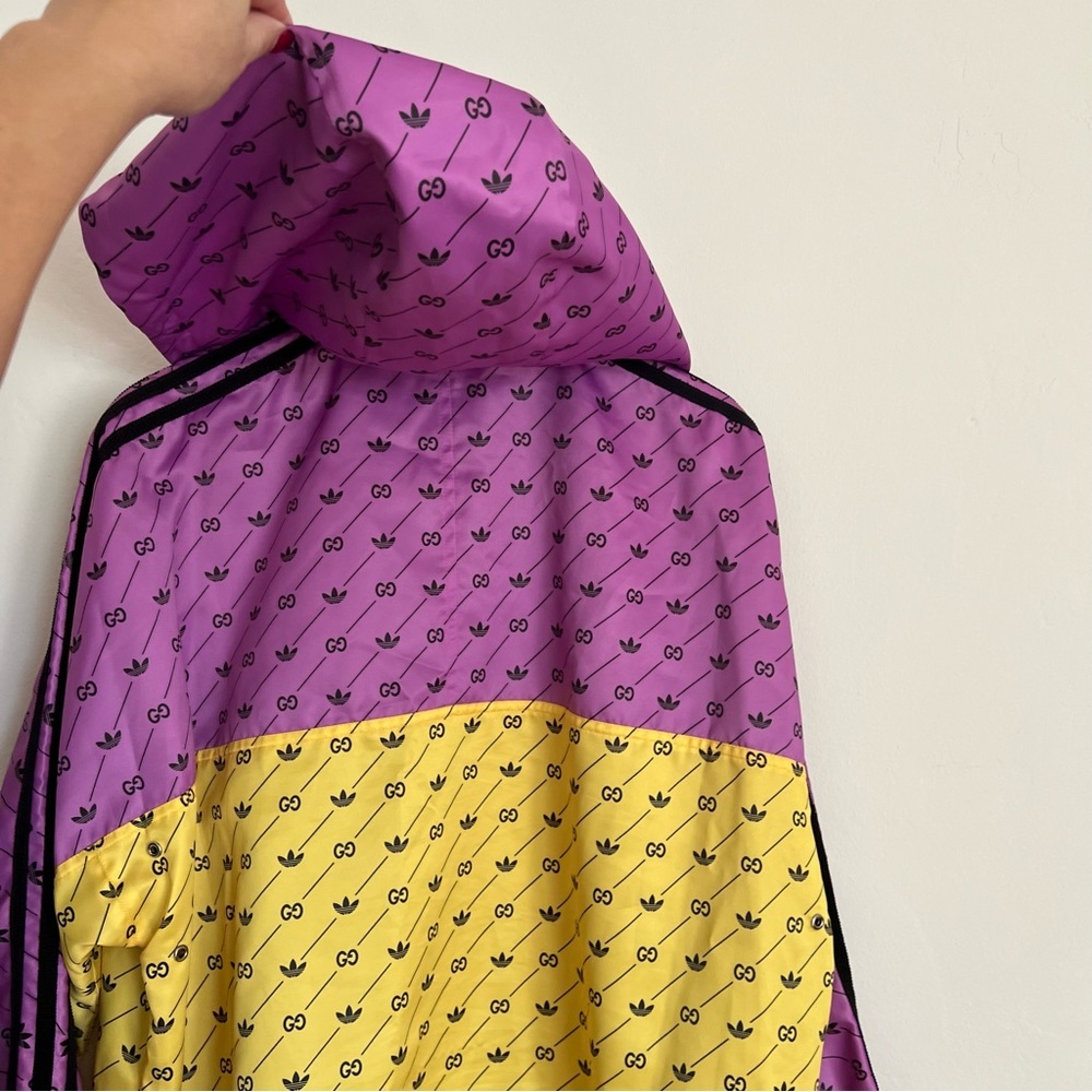 NWOT Gucci x Adidas Trefoil Bomber Jacket - Picture 7 of 10